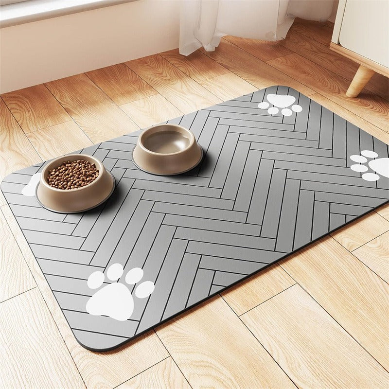 Splash-Proof Feeding Mat for Cats & Dogs
