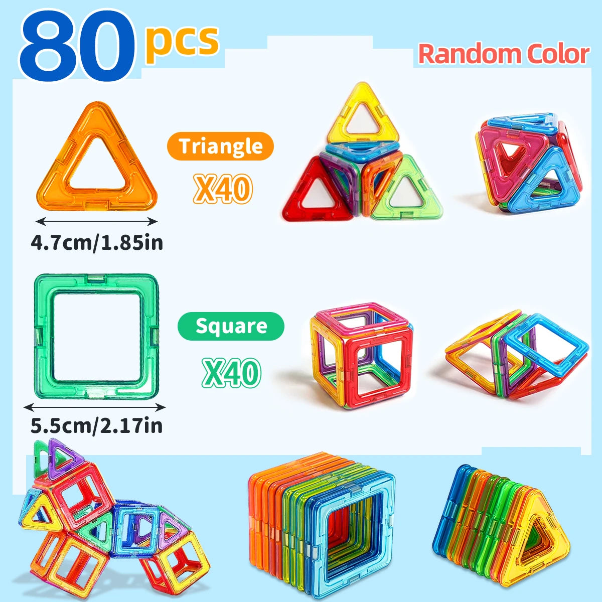 Magnetic Building Blocks