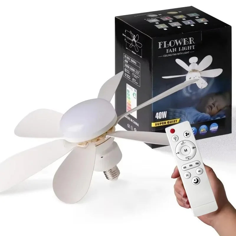 LumaBreeze - Socket Fan Light 💡❄️