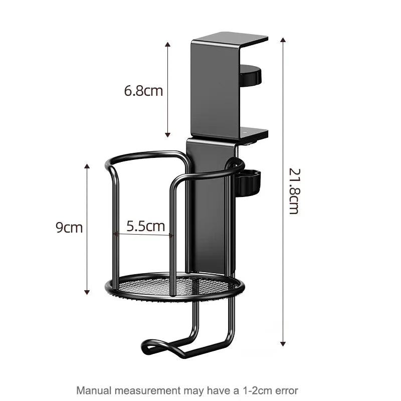 Desk Cup Holder Adjustable Upgraded Arm Clamp Stand