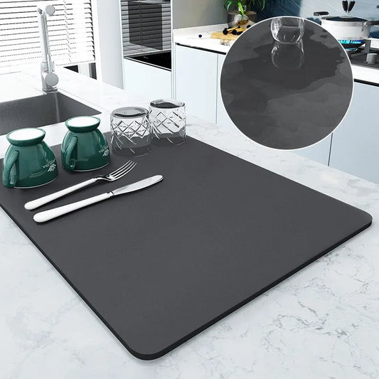Super Absorbent Dish Drying Mat