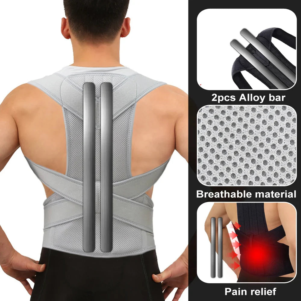Adjustable Upper Back Posture Corrector Brace