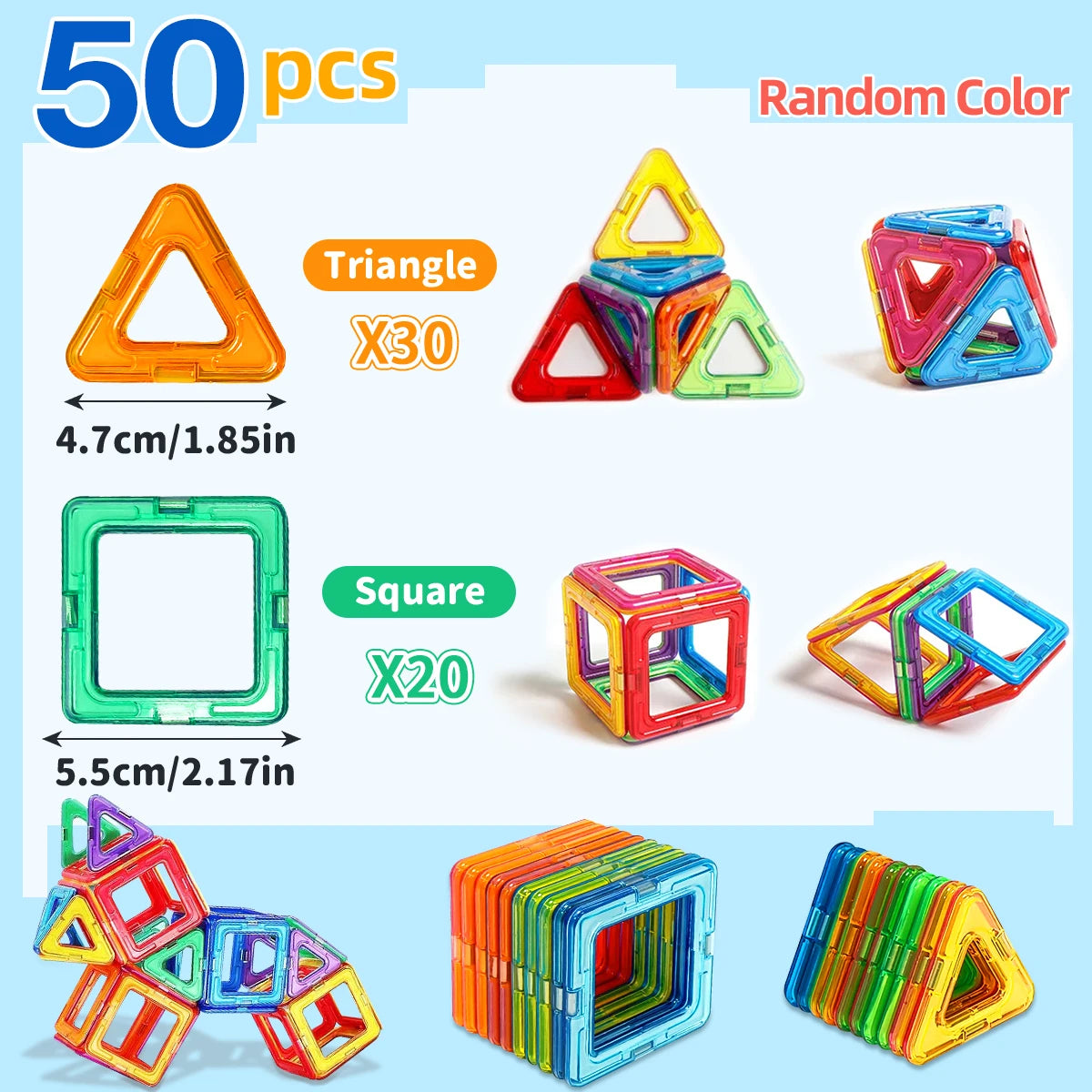 Magnetic Building Blocks