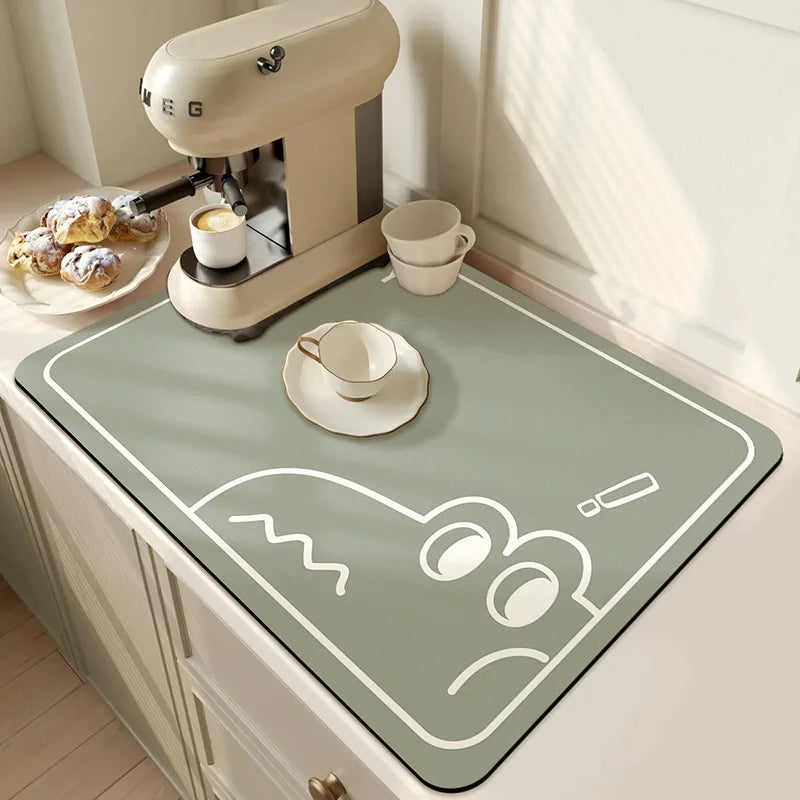 Super Absorbent Dish Drying Mat