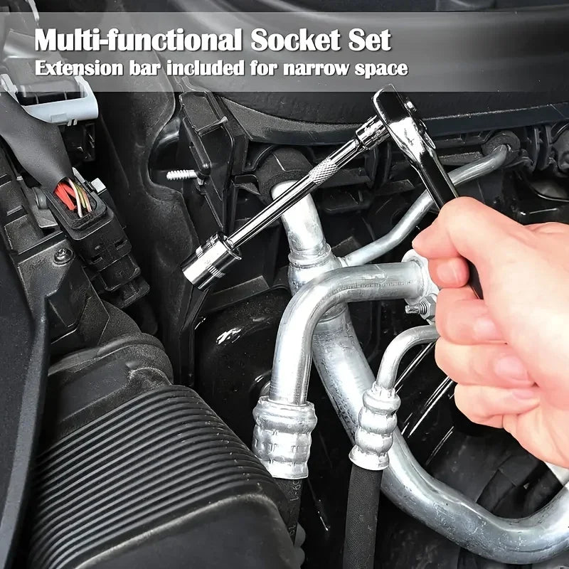 46PCS Socket Wrench Tool Set