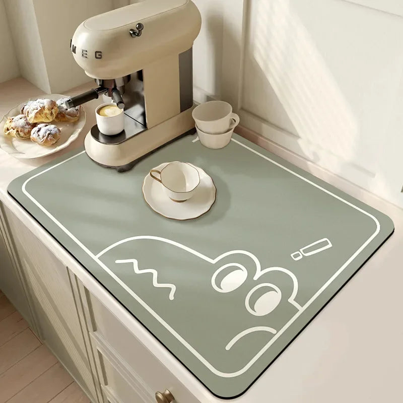 Super Absorbent Dish Drying Mat
