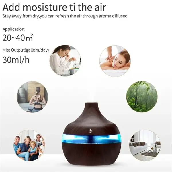 Ultrasonic air humidifier