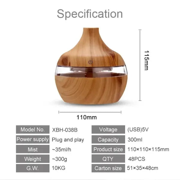 Ultrasonic air humidifier